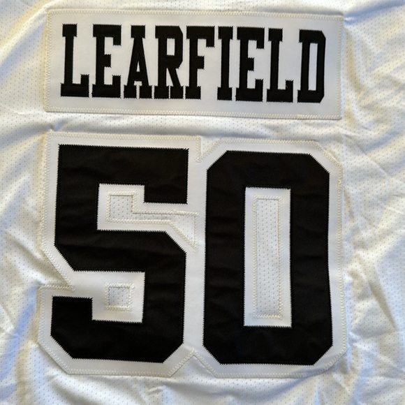 Alleson Athletic LEARFIELD White Baseball Jersey Men's Medium Shirt 50 yr Specia - Picture 9 of 9